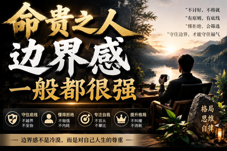 付费文章：命贵之人，边界感一般都很强-聚创源