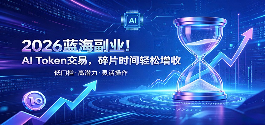 AI Token算力赛道!普通人可入局的数字副业,零门槛快速起步-聚创源