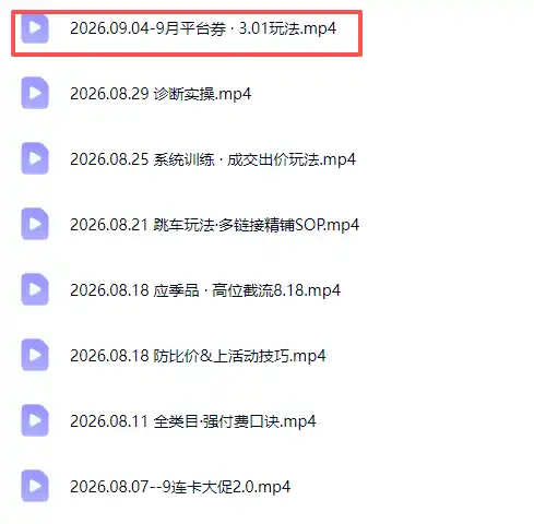 拼多多实战特训营(更新26年9月-聚创源