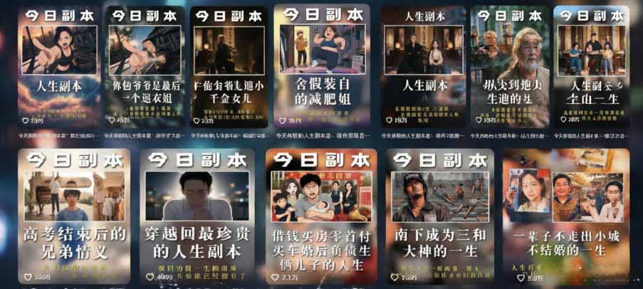 人生观察员短视频实战教学，沉浸式剧情创作，零基础打造爆款视频，接商单广告，独家精选分成收益-聚创源