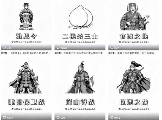 抖音历史博弈思维赛道变现：读懂人性权谋看透规则底层逻辑，提升格局破局人生，伙伴计划+精选独家收益-聚创源
