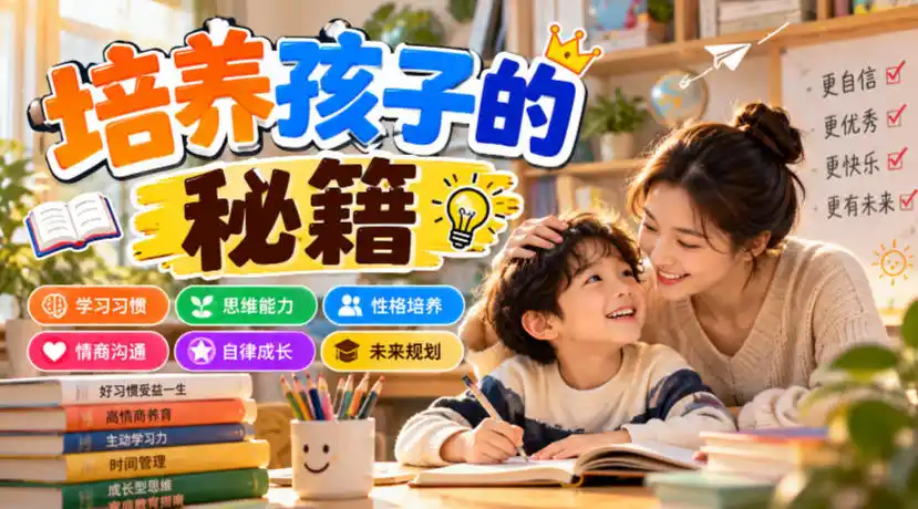 某公众号付费文章：培养孩子的秘籍-聚创源