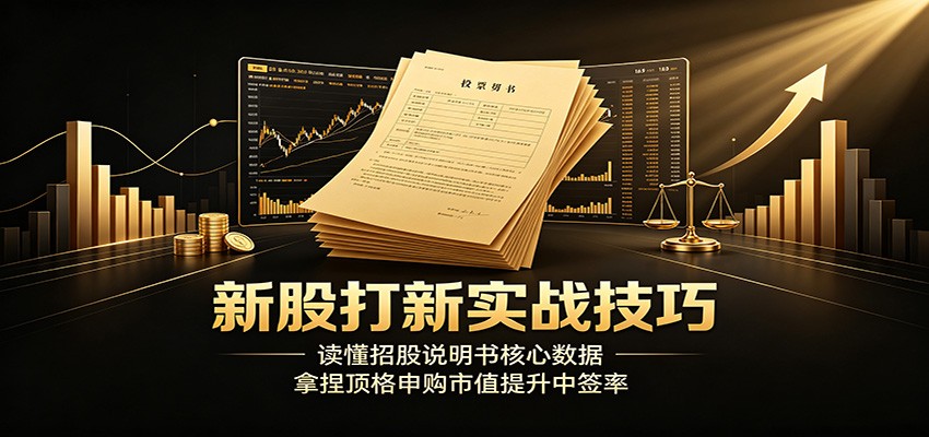 新股打新实战技巧:读懂招股说明书核心数据,拿捏顶格申购市值提升中签率-聚创源