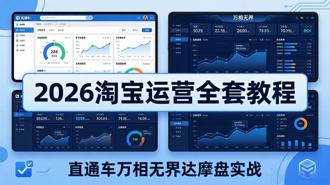 2026淘宝运营全套教程(更新7月-聚创源