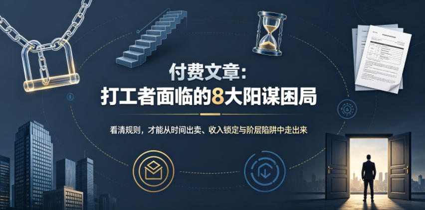 付费文章:打工者面临的8大阳谋困局-聚创源