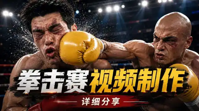 电影级拳击赛怎么做？AI重拳对决视频完整制作流程｜详细分享-聚创源