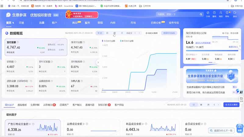 淘宝VIP特训课-更新0917：蓝海选品+付费投放｜短视频AI运营｜大促起爆全流程，破解店铺无流量无利润难题-聚创源