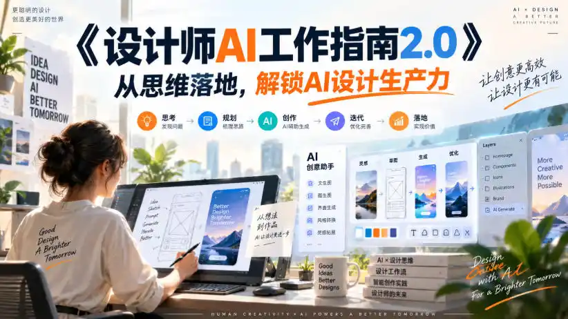 《设计师AI工作指南2.0》从思维落地-无水印，解锁AI设计生产力-聚创源